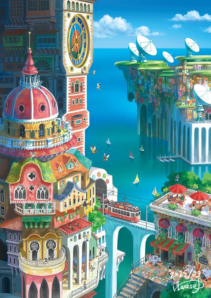 ucoume1210's tweet photo. Hello #PortfolioDay ! I'm Yuko, an illustrator who draws tranquil landscapes. https://t.co/Mv7cSwJHSh