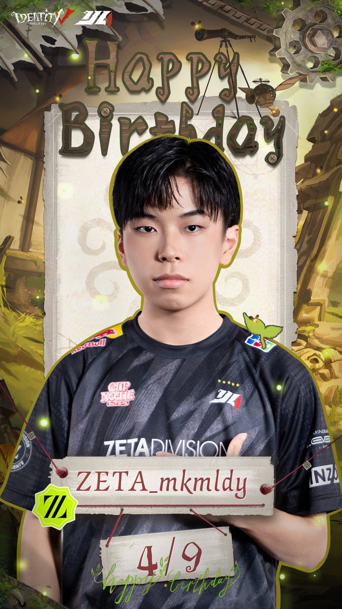 第五人格IJL 🎂HAPPY BIRTHDAY to ZETA_mkmldy選手！