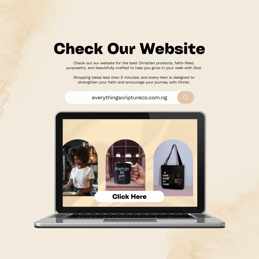theescostore's tweet image. Check out our website for the best Christian products, faith-filled, purposeful, and beautifully crafted to help you grow in your walk with God.
Shopping takes less than 2 minutes, and every item is designed to strengthen your faith and encourage your journey with Christ♥️
