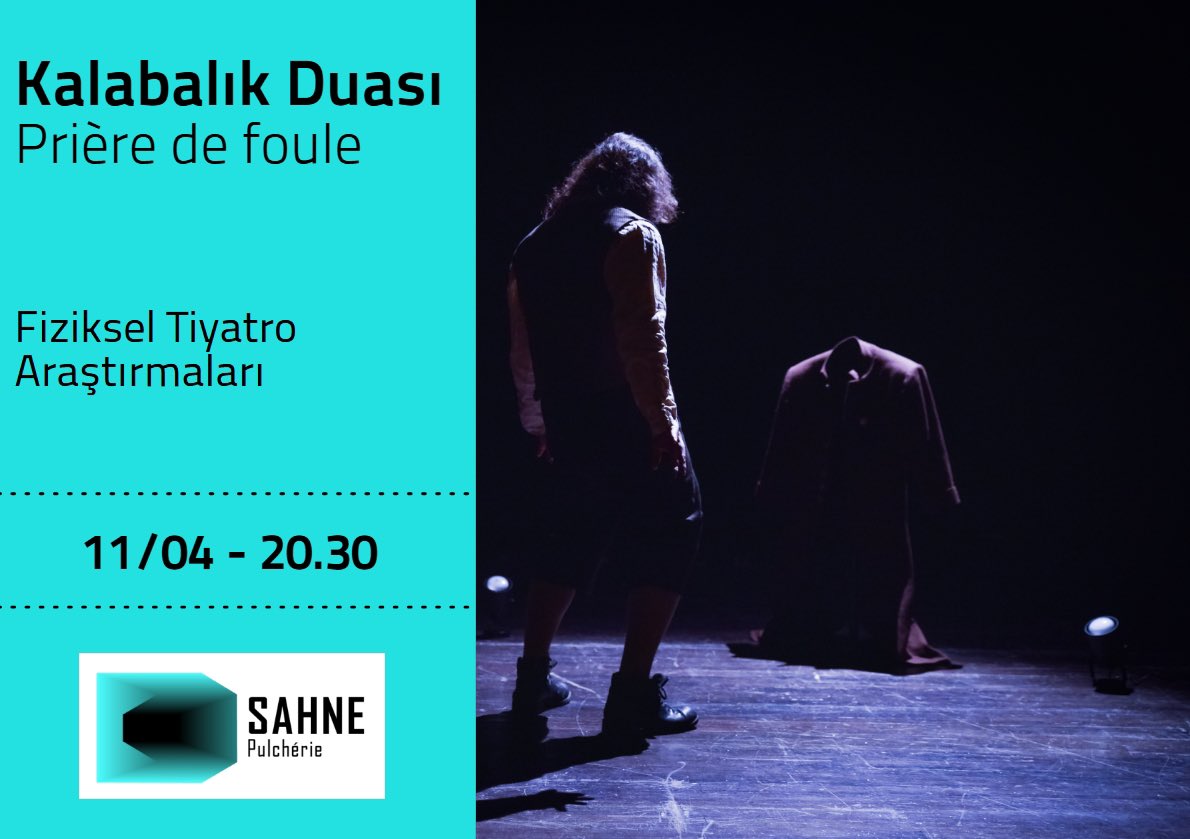 11 Nisan Cuma Sahne Pulchérie’de! Biletler:  tiyatrolar.com.tr/m/tiyatro-bile… | Vendredi 11 avril à Sahne Pulchérie ! <a href="/fizikseltiyatro/">FTA</a>