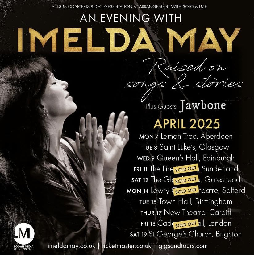 See you tonight Edinburgh!