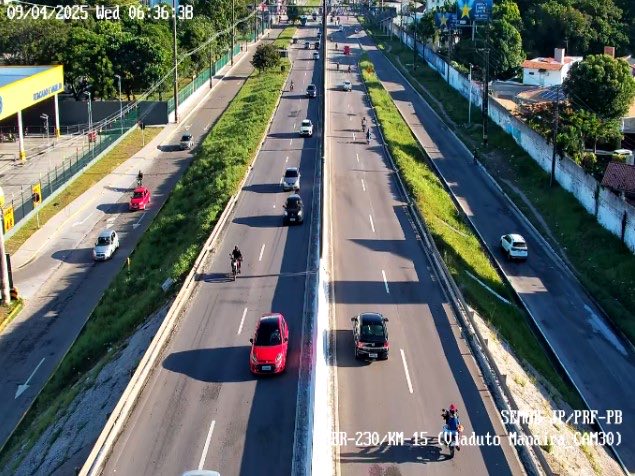 ExpeditoFilho's tweet photo. (06h41) BR-230 com fluidez constante, nos dois sentidos, no trecho das imediações do Viaduto de Manaíra. https://t.co/J4MsD2l6ZP