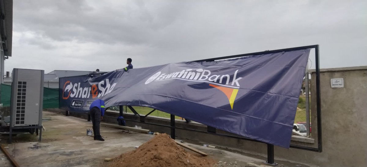 sketchdesign8's tweet photo. Big, Bold and unmissable. The new billboard for @EswatiniB is all about visibility &amp; impact 🤟 https://t.co/DEeSoXtmKz