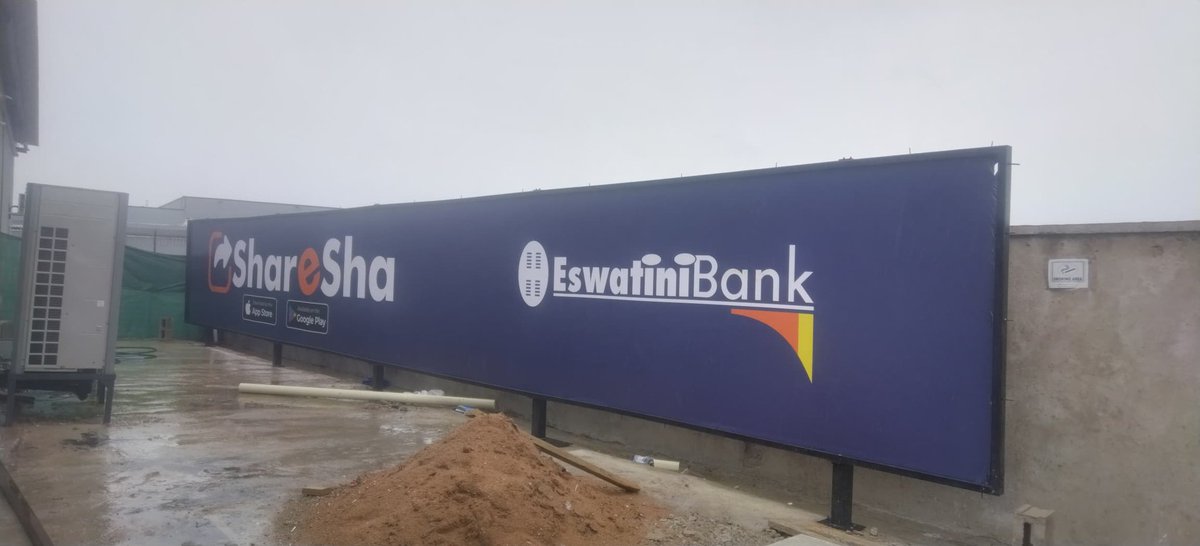sketchdesign8's tweet photo. Big, Bold and unmissable. The new billboard for @EswatiniB is all about visibility &amp; impact 🤟 https://t.co/DEeSoXtmKz