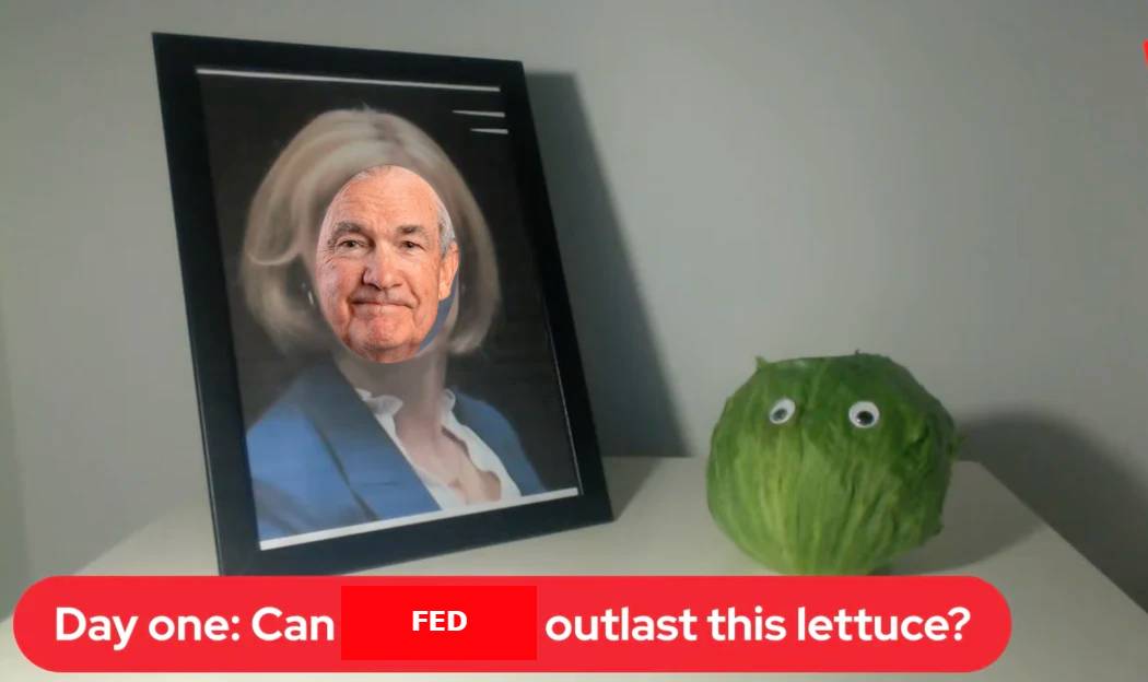 US Treasury complex is experiencing a Liz Truss moment. But the important question: Can current Fed policy outlast a lettuce?