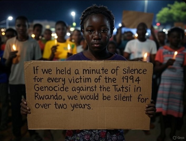 CyizaLiza's tweet photo. We don't expect everyone to understand, but we expect the phrase "#NeverAgain" to mean something.
#Kwibuka31 #Impore #WeRemember https://t.co/CQZExa72yn
