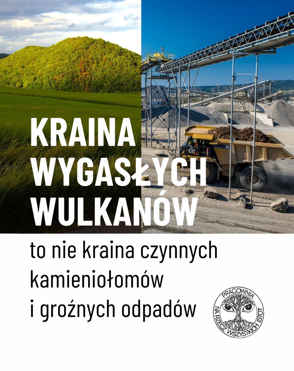 Czy znacie Krainę Wygasłych Wulkanów 🌋🌋🌋?
Wkrótce możecie jej nie poznać...
#KrainaWygasłychWulkanów rozciąga się w sercu Dolnego Śląska – między Legnicą, Bolkowem, Jaworem oraz Złotoryją. Obejmuje Góry i Pogórze Kaczawskie oraz Park Krajobrazowy Chełmy. 
To tutaj biegnie 🟡