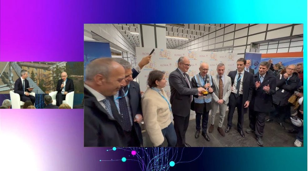 “Progetto #Roma5G permetterà l’abilitazione della connettività #5G in punti nevralgici della capitale, tra cui le linee della metropolitana, in 100 piazze e in 7 edifici pubblici del Comune di <a href="/Roma/">Roma</a>”.

#DiegoGalli, DG #INWIT, alla conferenza Telecommunications of the Future