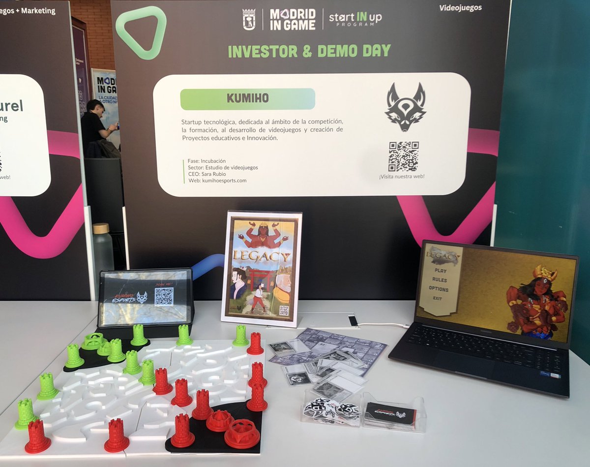 KUMIHO ESPORTS (@kumihoesports) on Twitter photo ¡Buenos días Madriguera!
Ya estamos listos para el Investor & Demo Day en <a href="/MadridinGame/">Madrid in Game</a>
¿Quieres ser el mejor de clase? ¡Ven a jugar con nosotros! ¡Buenos días Madriguera!
Ya estamos listos para el Investor & Demo Day en <a href="/MadridinGame/">Madrid in Game</a>
¿Quieres ser el mejor de clase? ¡Ven a jugar con nosotros!