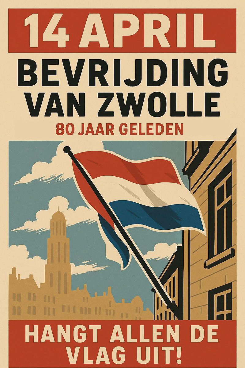 En niet allen maandag de vrijheid vieren! Zaterdag staan we op het Plein van de Vrijheid (Rodetorenplein) om in gesprek te gaan met bezoekers. En natuurlijk zijn we zondag bij de Leo Major Bevrijdingswedstrijd. <a href="/gemeentezwolle/">Gemeente Zwolle</a> <a href="/PECZwolle/">PEC Zwolle</a>