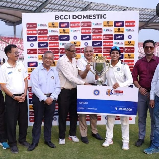 List of tournaments Sneh Rana has won as captain in senior cricket

T20 Quadrangular series
Challenger Trophy
T20 Trophy
T20 Challenger Trophy
One Day Challenger Trophy
Inter Zonal One Day Trophy
Multi Day Challenger Trophy

#Cricket #BCCI