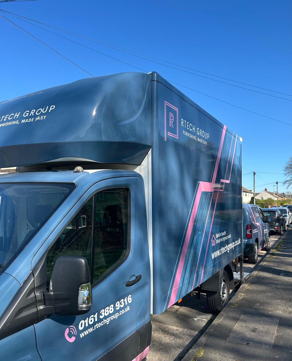 rtechgroup's tweet photo. From the back of the van to a room of your choice. 

Delivery within 24/48 hours from order confirmation. 

#FurnitureAndAppliances
#UrgentDeliveries
#SocialHousingSpecialist https://t.co/szSaPn4TsX