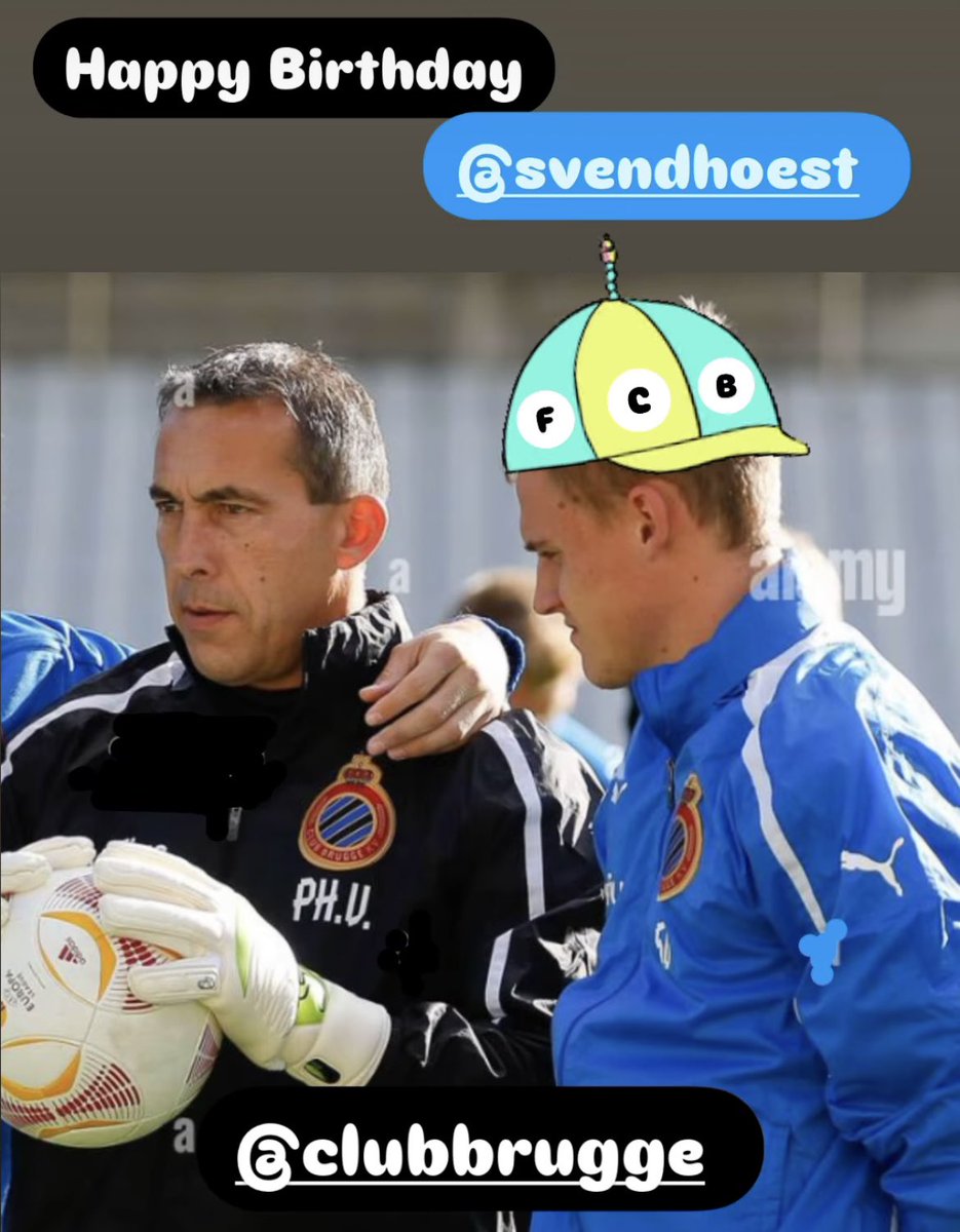 philvandewalle's tweet image. Happy Birthday,makker !!!!
#Sven #Dhoest 
@ClubBrugge 
#goalkeeperfamily
