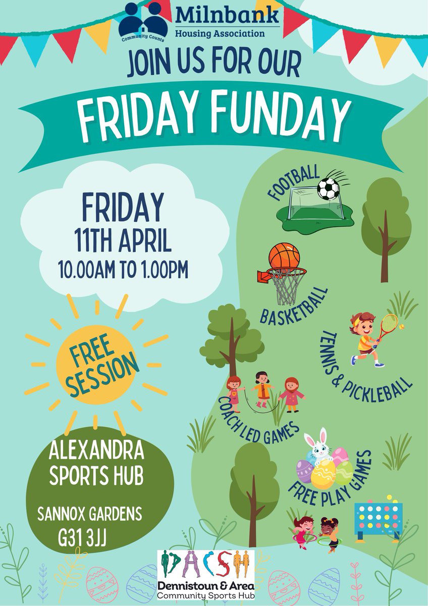 DACSH (@dacsh23) on Twitter photo Looking to get moving 🏃♀️ play games ⚽️ ☀️ & have fun! Cone along to @alexandrasportshub this Friday 11th 10-1pm 😃 Looking to get moving 🏃♀️ play games ⚽️ ☀️ & have fun! Cone along to @alexandrasportshub this Friday 11th 10-1pm 😃