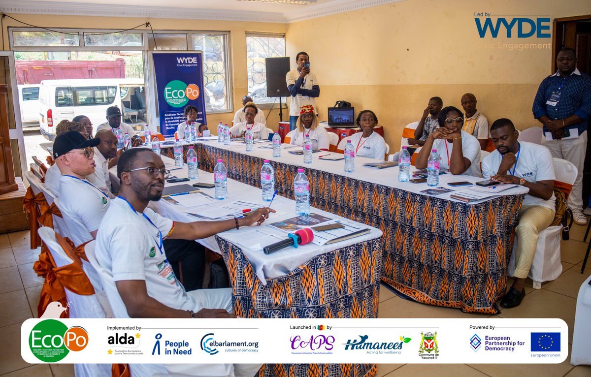 humaneesCMR's tweet photo. 🎤He stated: 
🗣️“Inclusive local governance is essential for harmonious development. We must equip youth and women with ...”

⚙️Implemented by @ALDAeurope with @people_in_need &amp; @elbarlament
⚡️Powered by @EU_Partnerships &amp; @EPDeu 

 @AntoValmorbida @Natasa_Vucko 

#WYDEngagement https://t.co/tOsMU4vRuC