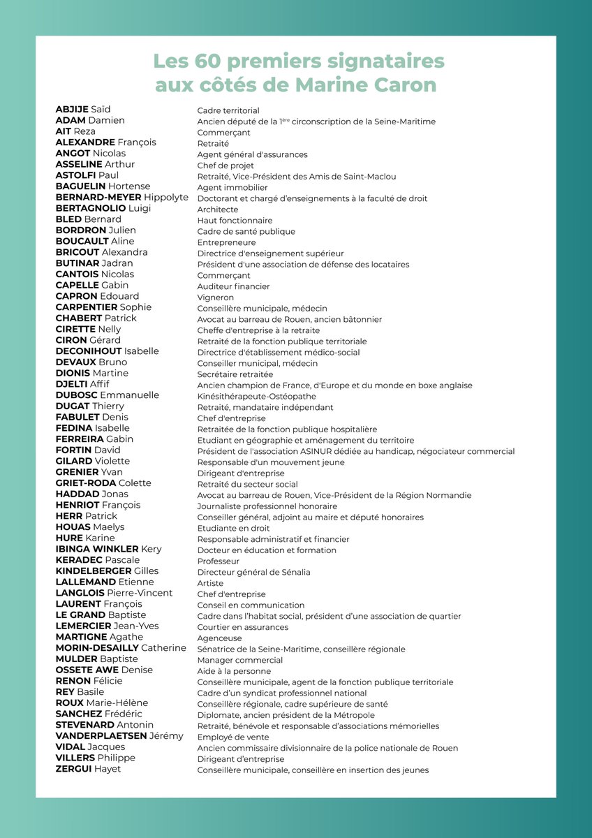 Marine Caron (@marine_caron76) on Twitter photo 📣 À un an des élection municipales, #Rouen est à un tournant décisif.
C'est pourquoi 60 personnalités rouennaises lancent un appel inédit en faveur d'un largement rassemblement autour de <a href="/RouenAVenir/">Rouen A'Venir</a>, que je porte depuis 2 ans.
Je vous explique pourquoi #RouenMériteMieux ⤵️ 📣 À un an des élection municipales, #Rouen est à un tournant décisif.
C'est pourquoi 60 personnalités rouennaises lancent un appel inédit en faveur d'un largement rassemblement autour de <a href="/RouenAVenir/">Rouen A'Venir</a>, que je porte depuis 2 ans.
Je vous explique pourquoi #RouenMériteMieux ⤵️