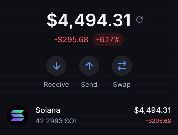 degenfraank's tweet photo. I wanna support you if you support me.

So I'm giving away 5 $SOL to those who: 

• Like     
• Retweet     
• Bookmark    
• Follow TG channel - https://t.co/TzT9Uit8BI

Drop your $SOL wallet, so I can send you $SOL (don't send your TG handle and be aware of scammers ) 

• Don't be upset if you don't win! I plan to give away all the Solana shown in the screenshot. As soon as we finish this contest, I'll launch the next one

#solana #giveaway #airdrop #giveaways #sol #bullrun #btc