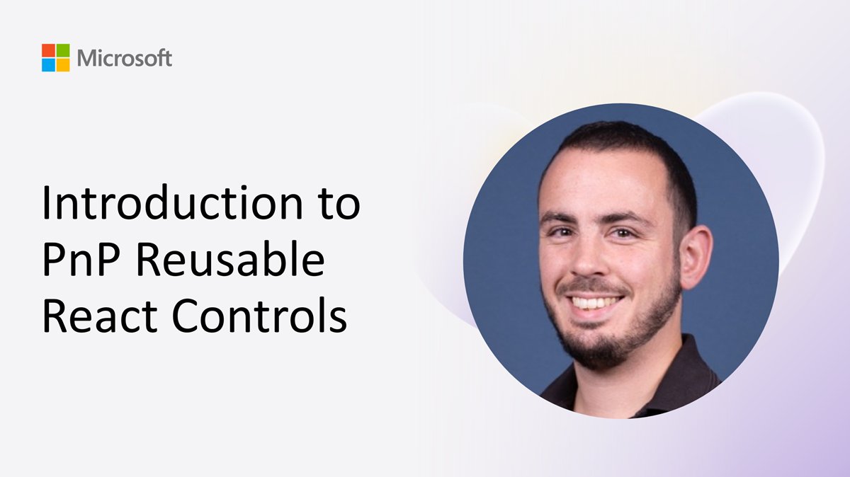 Microsoft 365 Developer (@microsoft365dev) on Twitter photo 💡 Learn how to leverage PnP Reusable React Controls for your SPFx solutions!
Let <a href="/michael_maillot/">Michaël Maillot</a> guide you through simplifying SPFx development with reusable components
📺 Watch the demo here → msft.it/6013qLjYU
#Microsoft365Dev #SPFx #SharePoint 💡 Learn how to leverage PnP Reusable React Controls for your SPFx solutions!
Let <a href="/michael_maillot/">Michaël Maillot</a> guide you through simplifying SPFx development with reusable components
📺 Watch the demo here → msft.it/6013qLjYU
#Microsoft365Dev #SPFx #SharePoint
