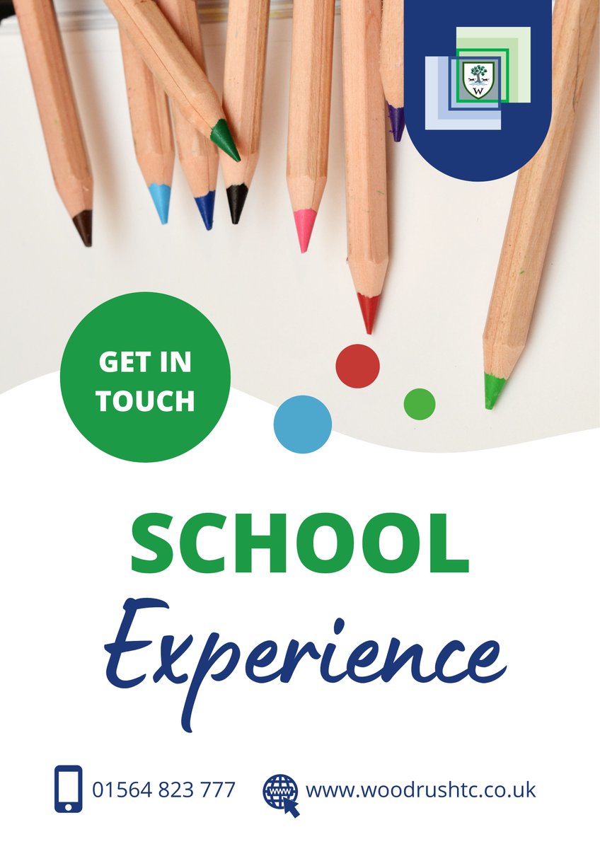 Woodrush Training Consortium (@woodrushtc) on Twitter photo 🌟 Unlock Your Future with Woodrush Training Consortium! 🌟
Gain valuable school experience with hands-on opportunities at Woodrush TC. Prepare for a rewarding career in education. Get in touch today for Primary or Secondary School Experience! 🏫✨
#Teaching #SchoolExperience 🌟 Unlock Your Future with Woodrush Training Consortium! 🌟
Gain valuable school experience with hands-on opportunities at Woodrush TC. Prepare for a rewarding career in education. Get in touch today for Primary or Secondary School Experience! 🏫✨
#Teaching #SchoolExperience