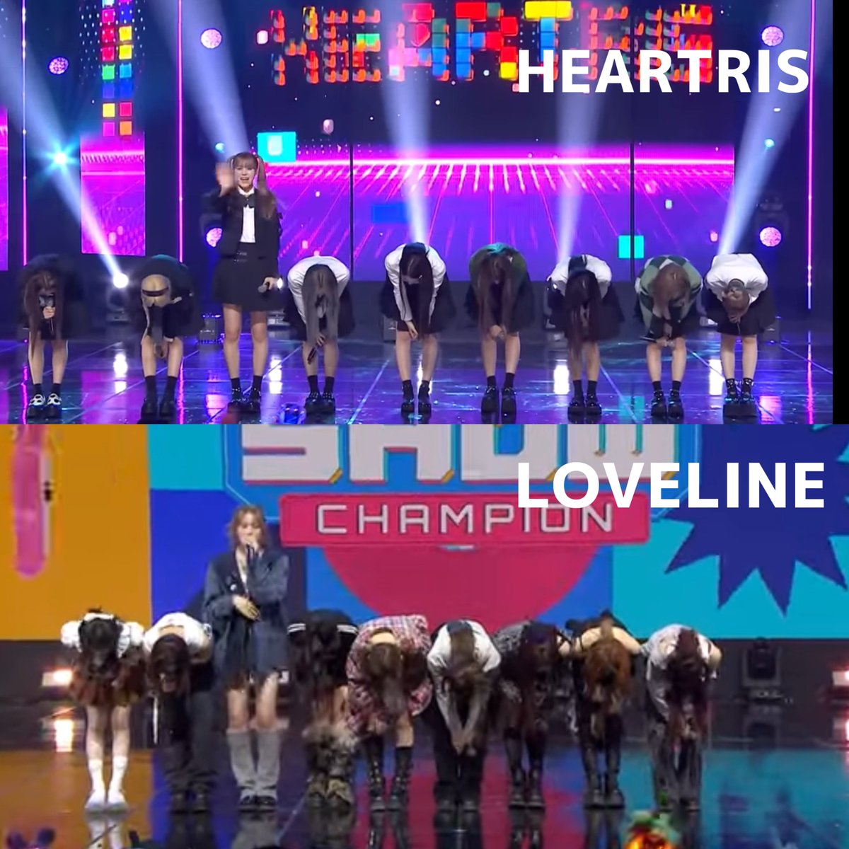 maya_swan48's tweet photo. 誰よりも顔を早く上げるNiziUのマンネニナが愛おしい😂💙 
#NiziU #NINA  
#LOVELINE1stWin  #NiziU2ndwin https://t.co/mdJ3orHvkF