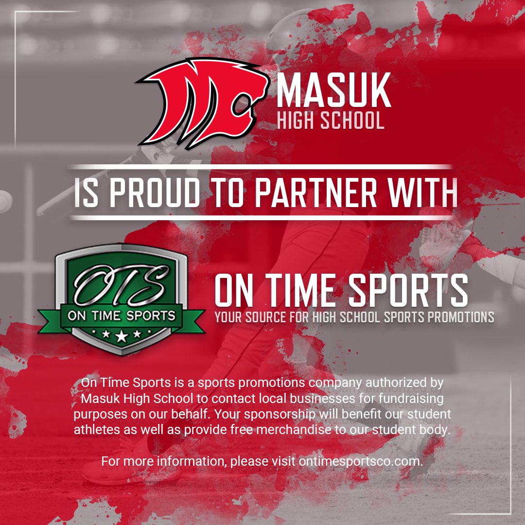 Thank you to On Time Sports for supporting our student athletes.