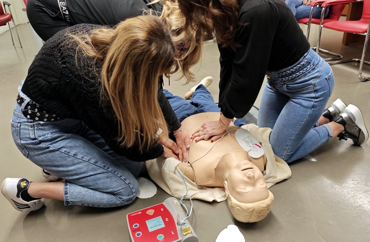 ParcoGeoSAS's tweet photo. Il personale del Parco Geominerario ha conseguito ha conseguito la Certificazione di esecutore di Basic life support defibrillation per non sanitari. https://t.co/mc7B9L5WSf