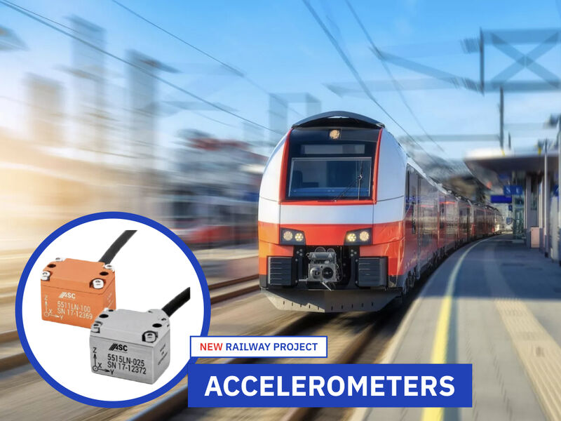 #Accelerometers of #versnellingsmeters zorgen voor precisiemetingen en bewakingsmogelijkheden waardoor #spoorwegen optimaal kunnen functioneren. Ontdek ons nieuwste spoorwegproject met versnellingssensoren van ASC GmbH ... ⏩ zurl.co/Ku0Jt   

#sensors #rail