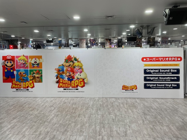 スーパーマリオRPG サントラ VINYL BOX 下村陽子サイン入り スクエニ