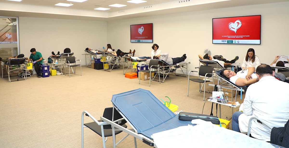 La 'XVI Maratón de Donantes de Sangre' ha superado las 200 donaciones👏👏

¡Gracias por vuestra solidaridad!❤️

🔽Ver noticia🔽
eurocajarural.es/institucional/…

<a href="/SER_Toledo/">SER Toledo</a> <a href="/sescamclm/">SESCAM</a>