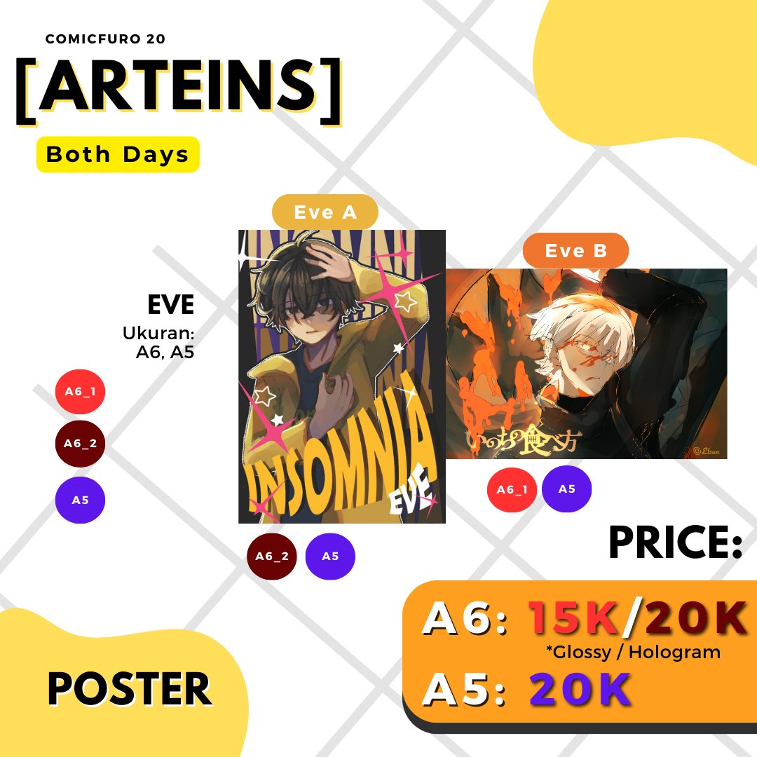 Angelinaelita1's tweet photo. [BATCH 2] Halo, ARTEINS [TBA] lagi open PO CFXX batch 2 nihh!😆 
📌Fandom: Eve  
📌Booth: Arteins[TBA]-Pick Up Only
📅PO opens until 17 April  
🔗Order here: https://t.co/HIdfhCePpc
#CF20 #CFXX #comicfuro #Eve家 https://t.co/hADsSjvoIJ
