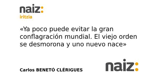 naiz_iritzia's tweet photo. [ARTICULO DE OPINION] ‘Pekín, Tokyo, Seúl’, Carlos Benetó Clérigues https://t.co/qXxBOIItQr https://t.co/2LBlJqH9GV