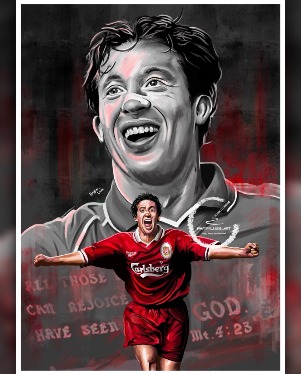 Haydn_Luke_Art's tweet photo. Happy Birthday God @Robbie9Fowler, he made the people happy 🙏🙌

#RobbieFowler #LFC #YNWA https://t.co/6eojJLwhRH