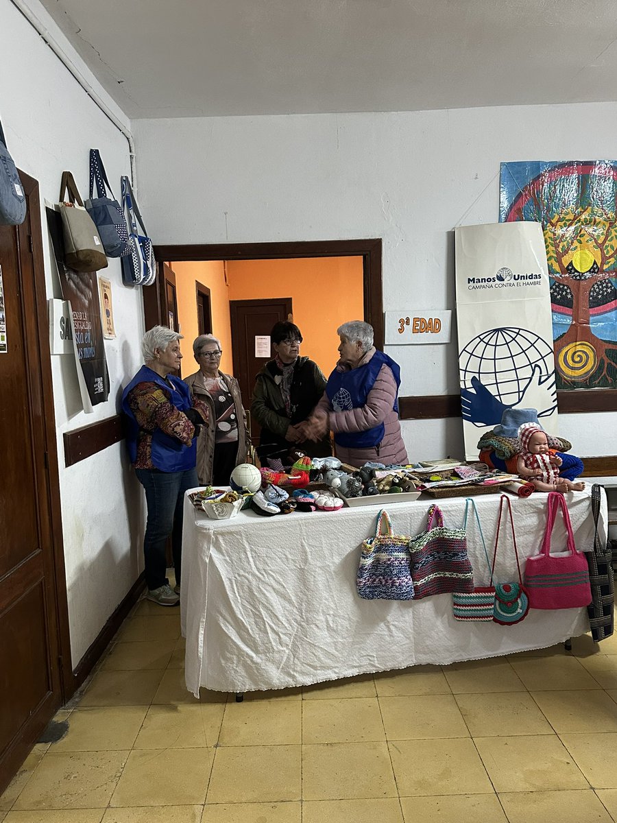 El Grupo de Cooperación del Barrio Covadonga colocará un mercadillo solidario compuesto por labores realizadas artesanalmente a la entrada del salón donde se celebra la Semana de Ecología.
Lo recaudado irá destinado a un proyecto en Senegal.

Os animamos a colaborar!

#SemEcol25