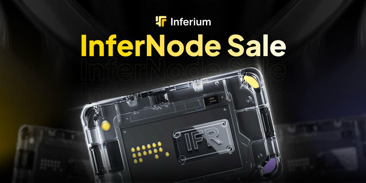 sage12k0's tweet photo. Hey fellow AI enthusiasts! About Inferium AI Nodes

Learn how Inferium AI Nodes can revolutionize your AI deployments:

- Decentralized architecture for secure and transparent AI
- High-performance computing for fast and efficient AI processing

#InferiumAI #AINode #BlockchainAI https://t.co/gd7zI1lg7F