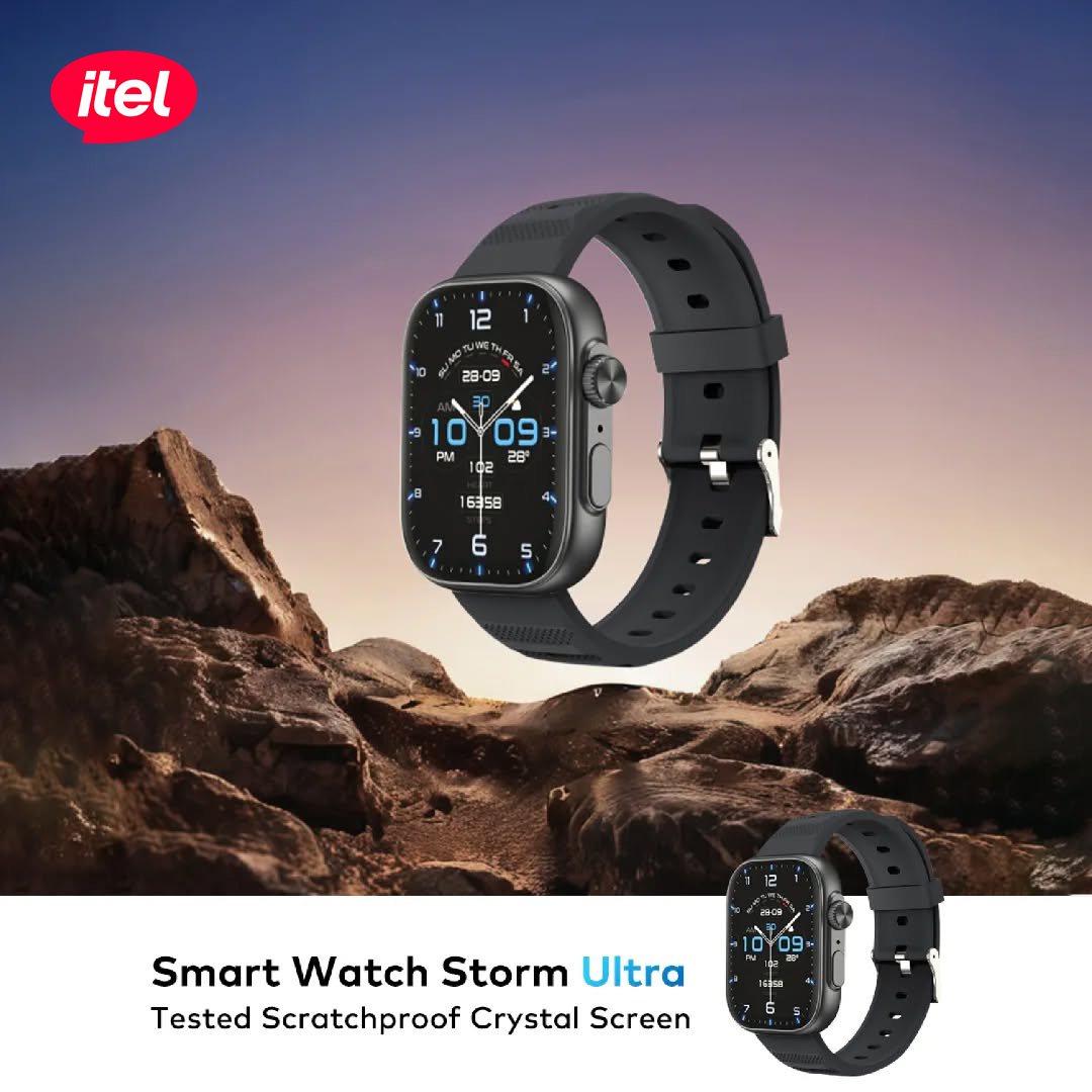 itelghana's tweet photo. Backed with an IP68 Waterproof feature, you have ZERO water worries with the itel Storm Ultra on your wrist!
So, do that water activity today! 📷
#itelsmartlife #itelsmartwatch #itelStormUltra #itelO23 #toughbeyond https://t.co/CiNqQ5XGdo