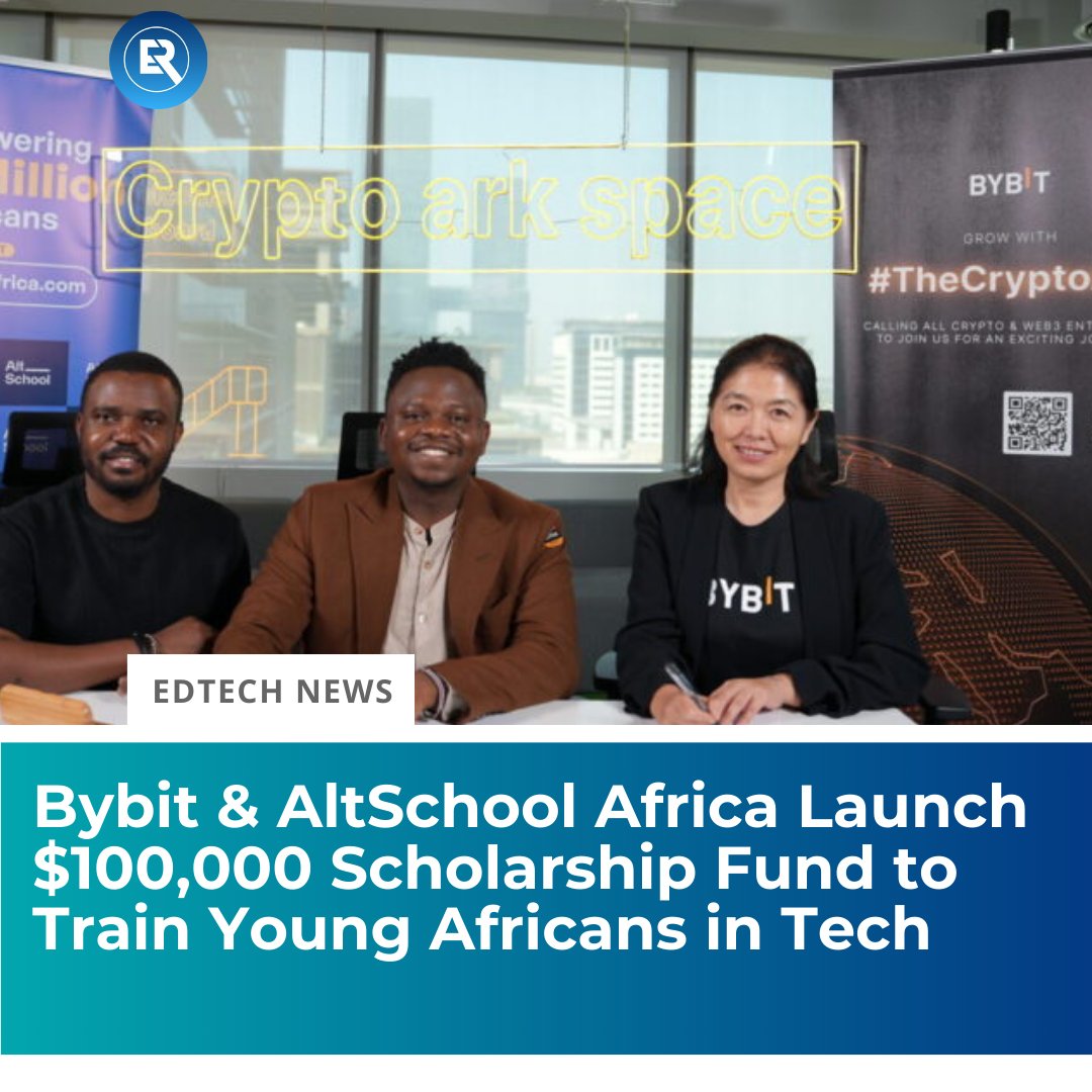 edraderdotng's tweet photo. In a groundbreaking effort to bridge Africa’s digital skills gap, Bybit, a leading cryptocurrency and blockchain platform, has partnered with AltSchool Africa, a top tech education provider....
https://t.co/KiE9qsQvwU https://t.co/uPY2zLXjQ6