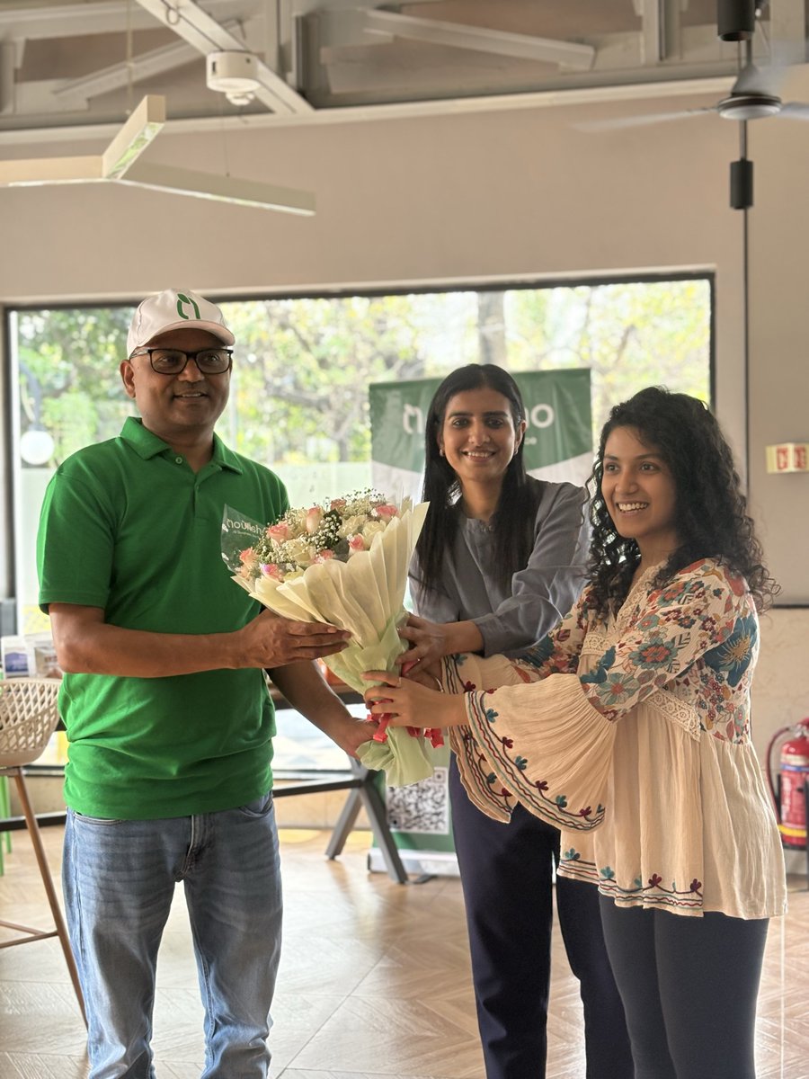 nourishoIndia's tweet photo. Had a blast setting up our Nourisho stall at the Netcore office!
Engaging with their amazing team + product sampling = a perfect day!

#Nourisho #HealthySnacking #Netcore #OnGroundActivation https://t.co/OpUQ8Fc2AD