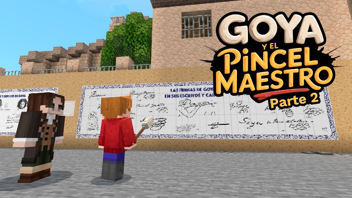 🖌️ ¡2ª parte del diario de desarrollo de Goya y el Pincel Maestro! 🎮

Hablamos del proceso creativo: narrativa, diseño del gameplay, el Pincel Maestro y cómo recreamos Zaragoza en Minecraft.

Con aportes de <a href="/AnaPaglialonga/">Ani Paglialonga</a> y <a href="/ARhapsodos_/">ARhapsodos</a> 👏

👉🏼Aquí: bit.ly/goyaparte2