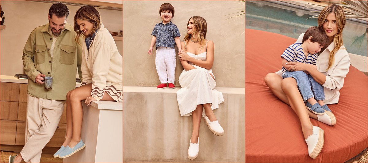 FTrendsetter's tweet photo. ROCKY BARNES x TOMS

Read more: https://t.co/69GFZncgK2

via @FTrendsetter

Photos courtesy of TOMS.

#TOMS #RockyBarnes #formomentsofjoy #espadrille #platformespadrille #platformshoes #tomsshoes #alpargatas #springstyle #style #fashion #fashiontrendsetter https://t.co/UaAH5Pj6M2