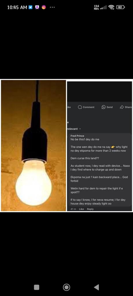 AAUEhub's tweet photo. AAU Student Cries out Online  Over Prolonged Power Outage in Ekpoma. https://t.co/6u4QMXPgIr