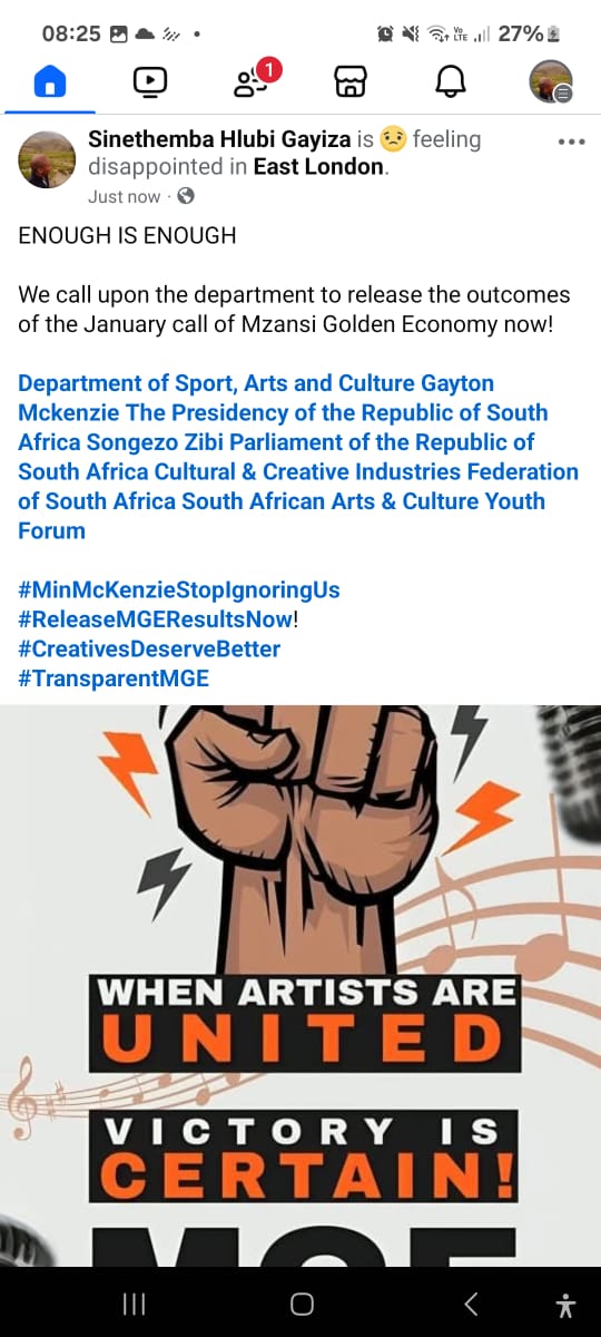 South African Artists Community tweet media