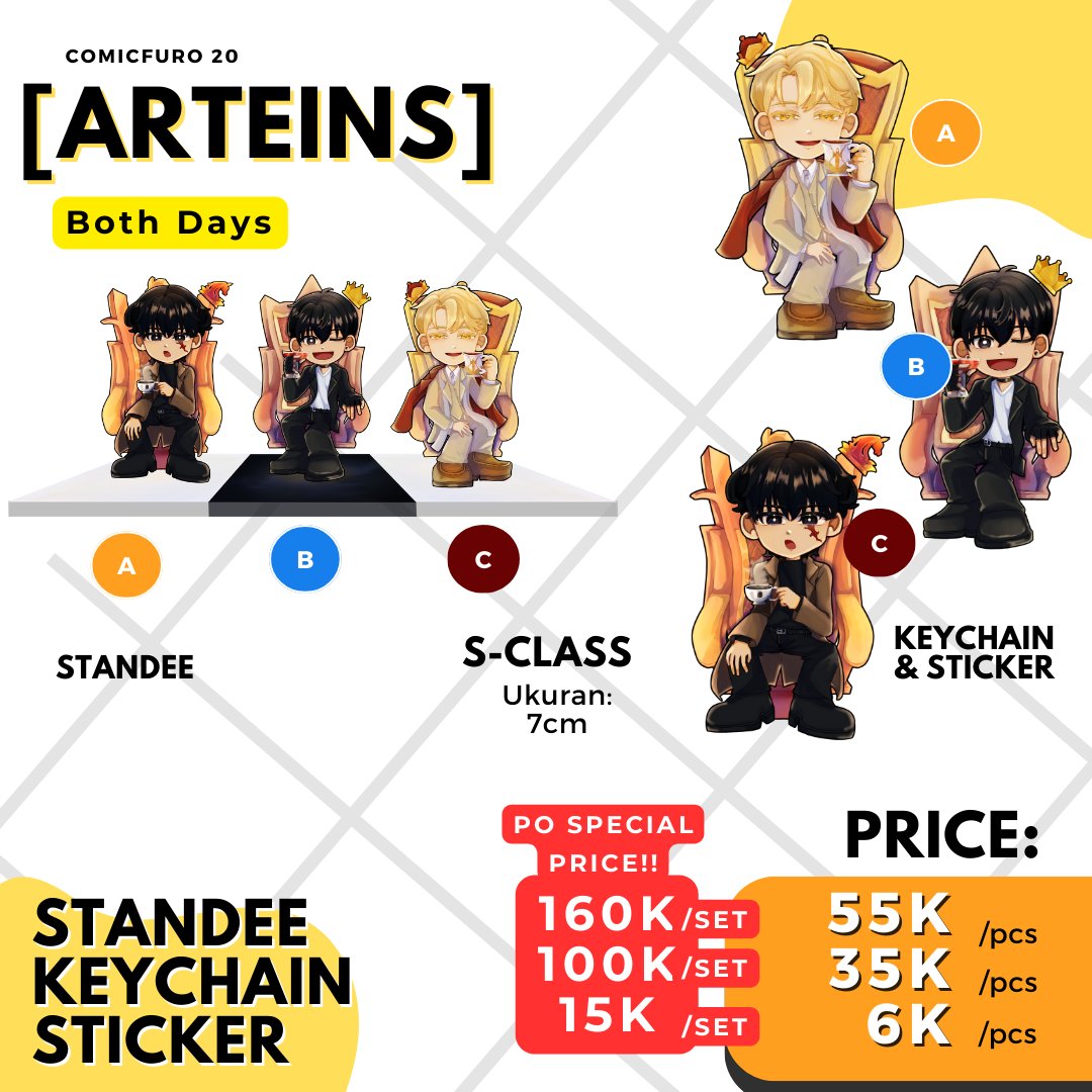 Angelinaelita1's tweet photo. [BATCH 2] Halo, ARTEINS [TBA] lagi open PO CFXX batch 2 nihh!😆 
📌Fandom: The-S Class That I Raised 
📌Booth:Arteins[TBA]-Pick Up Only! 
📅PO opens until 17 April   
🔗Order here: https://t.co/HIdfhCfneK
#CF20 #CFXX #comicfuro #내가키운S급들 #sclass https://t.co/yrmOXr6Xaf