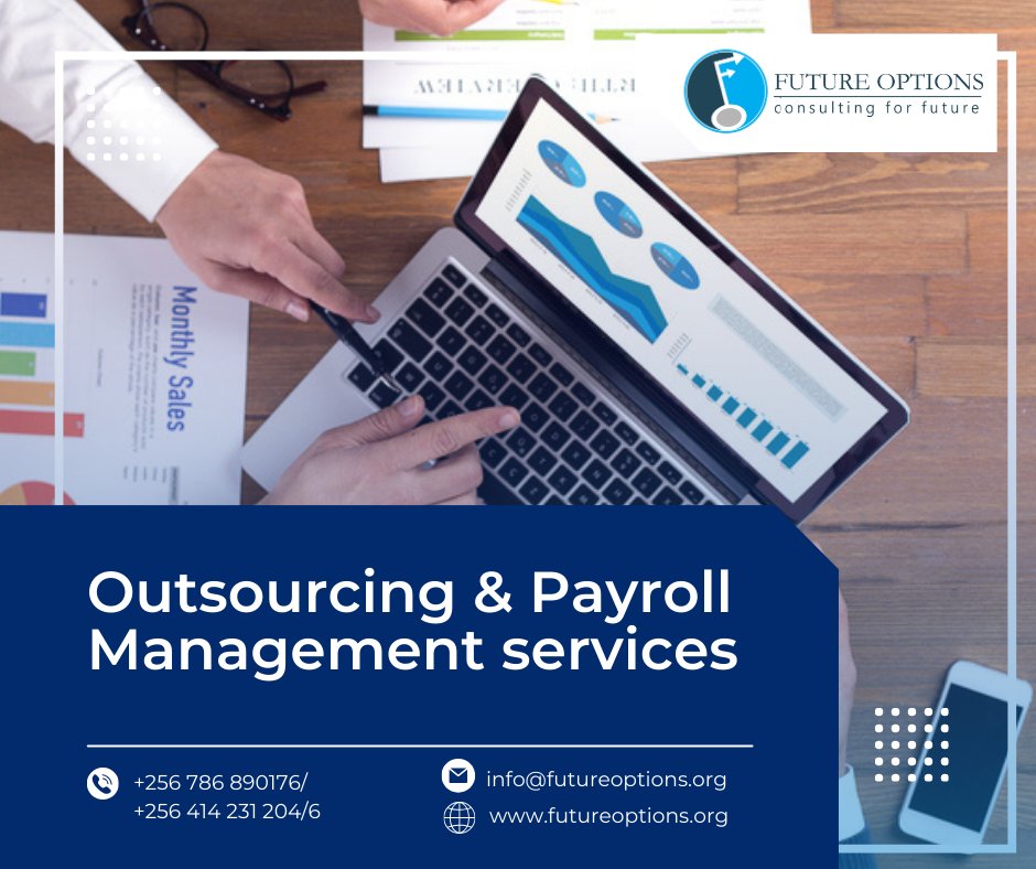 Outsource payroll &amp; ops stress! 

✅ Accurate payroll  
✅ Full compliance  
✅ Custom solutions  

Focus on growth—we handle the rest!  

📩 info@futureoptions.org  
📞 +256 786 890176  
🔗 futureoptions.org 

#Payroll #Outsourcing #BusinessGrowth