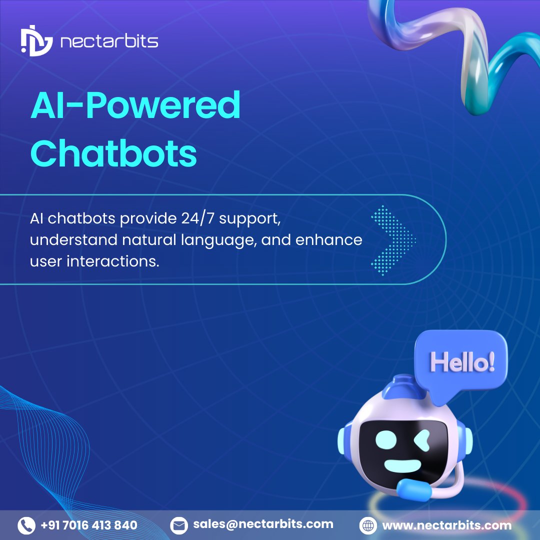 nectarbits's tweet image. How AI is Revolutionizing Mobile App Development.
#AIMobileDevelopment #SmartAppSolutions #AIInTech #FutureOfApps #IntelligentAutomation