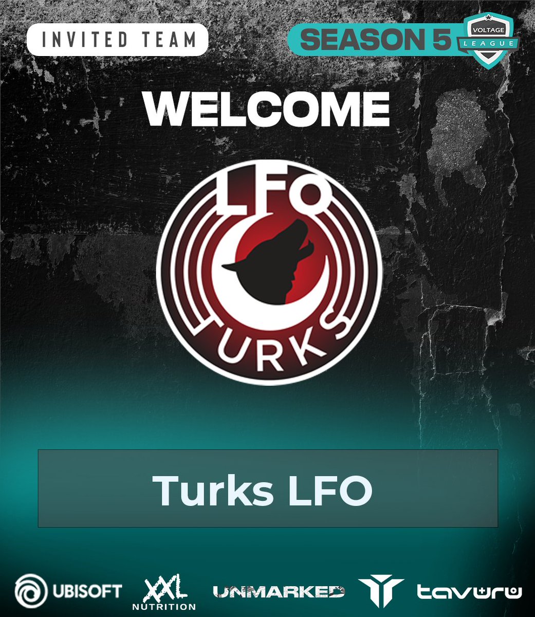 VoltageSeries's tweet photo. We Welcome #TurksLFO as our latest invited team for S5
-@BodolfFPS
-@GutterOG
-@shoxlR6
-@Theaserfps
-@SelimKeremsr6
-@Sawyer_r6 (C)
-@flickoshima (A)
Want a chance to participate? sign up nowโฌ๏ธ https://t.co/Yd0mIWBpvX https://t.co/cHDGUvdCzK