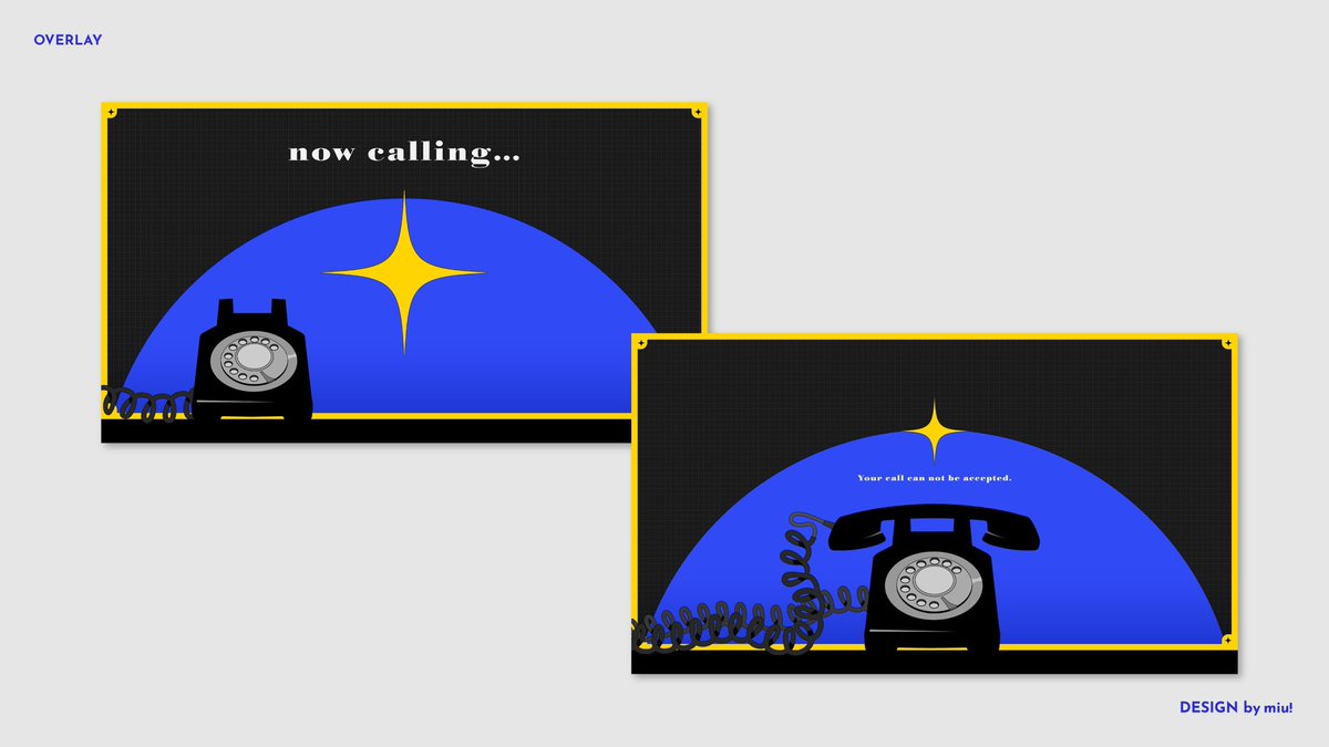 (΄◉◞౪◟◉｀)さん専用　3本目 WORKS】 もしもし灯糸さま(@prr_gotcha )のネームロゴ、配信画面、待機