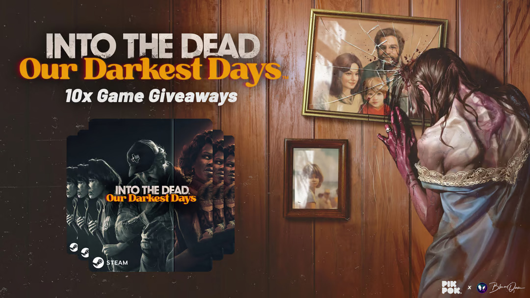 BlueandQueenie's tweet photo. 🔥 Into the Dead: Our Darkest Days #Giveaways 🔥

Happy launch day 🧟‍♂️🎉 We're teaming with @PikPokGames for 10 chances winning game keys to your own zombie apocalypse! 

🧟 Follow @BlueandQueenie 
🧟‍♀️ Follow @intothedead 
🧟‍♂️ Tag a friend
👉 Enter https://t.co/HDSOOLYmdf #ad https://t.co/oJjuxSe9SS
