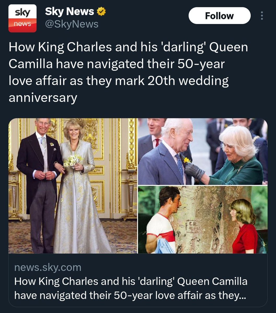 thebluestshade's tweet photo. Oh my God, how did they navigate their beautiful love story? It started when Charles made Diana's life hell, or when Camilla was using media to attack Diana like they're doing Meghan today. Or maybe when they were having s*x in the house where Diana was? So beautiful 😍😍 https://t.co/LgJkbtPXJ9