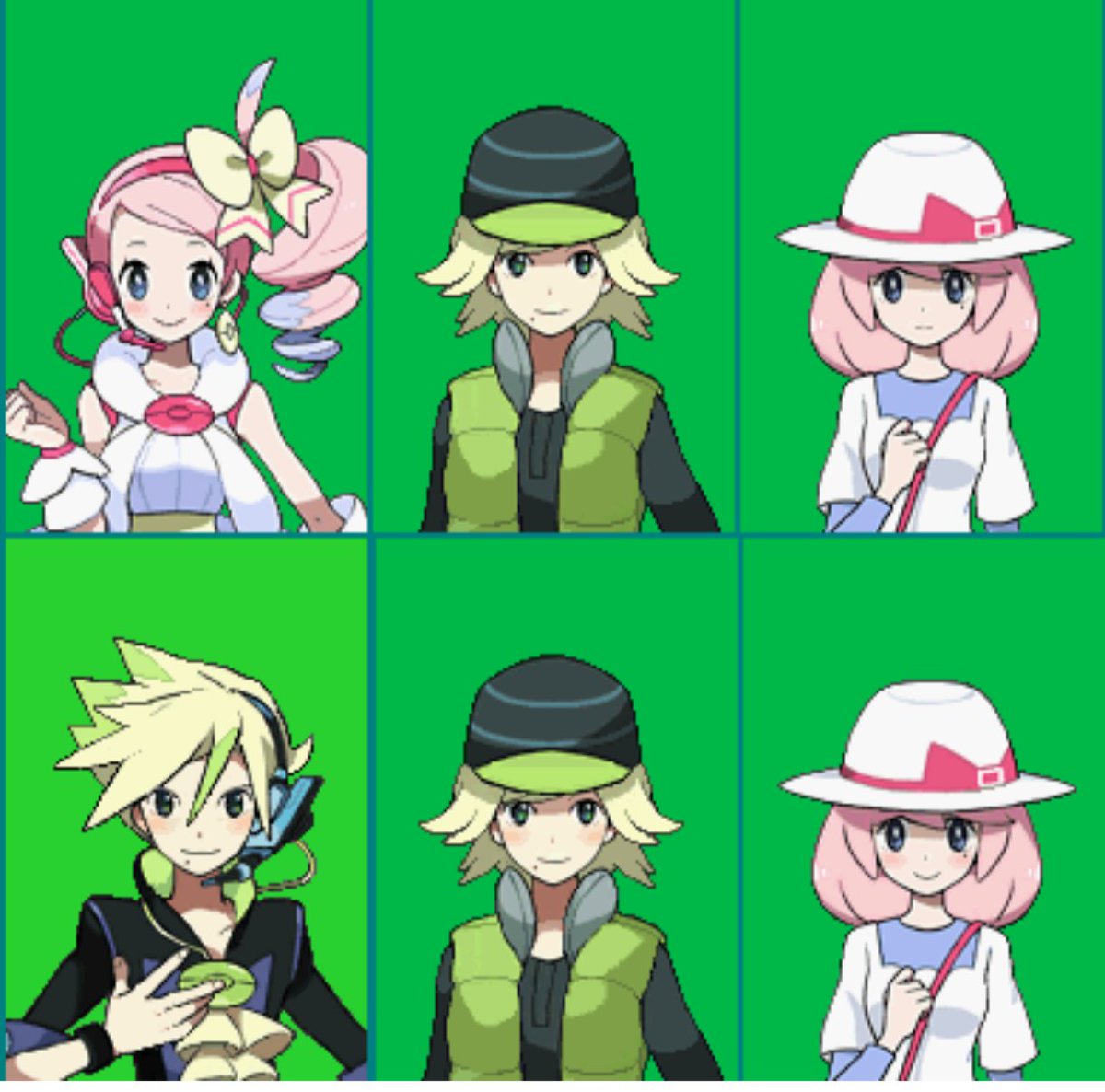 Lilawere's tweet photo. @thompson_buddy @KuroBlitz96 @soulsilverart meanwile Urbain/Taunie (The Player’s Counterpart) maybe is reference to Curtis and Yancy pair/rival role and Serena/Calm too https://t.co/RhJ6i1B3Ig