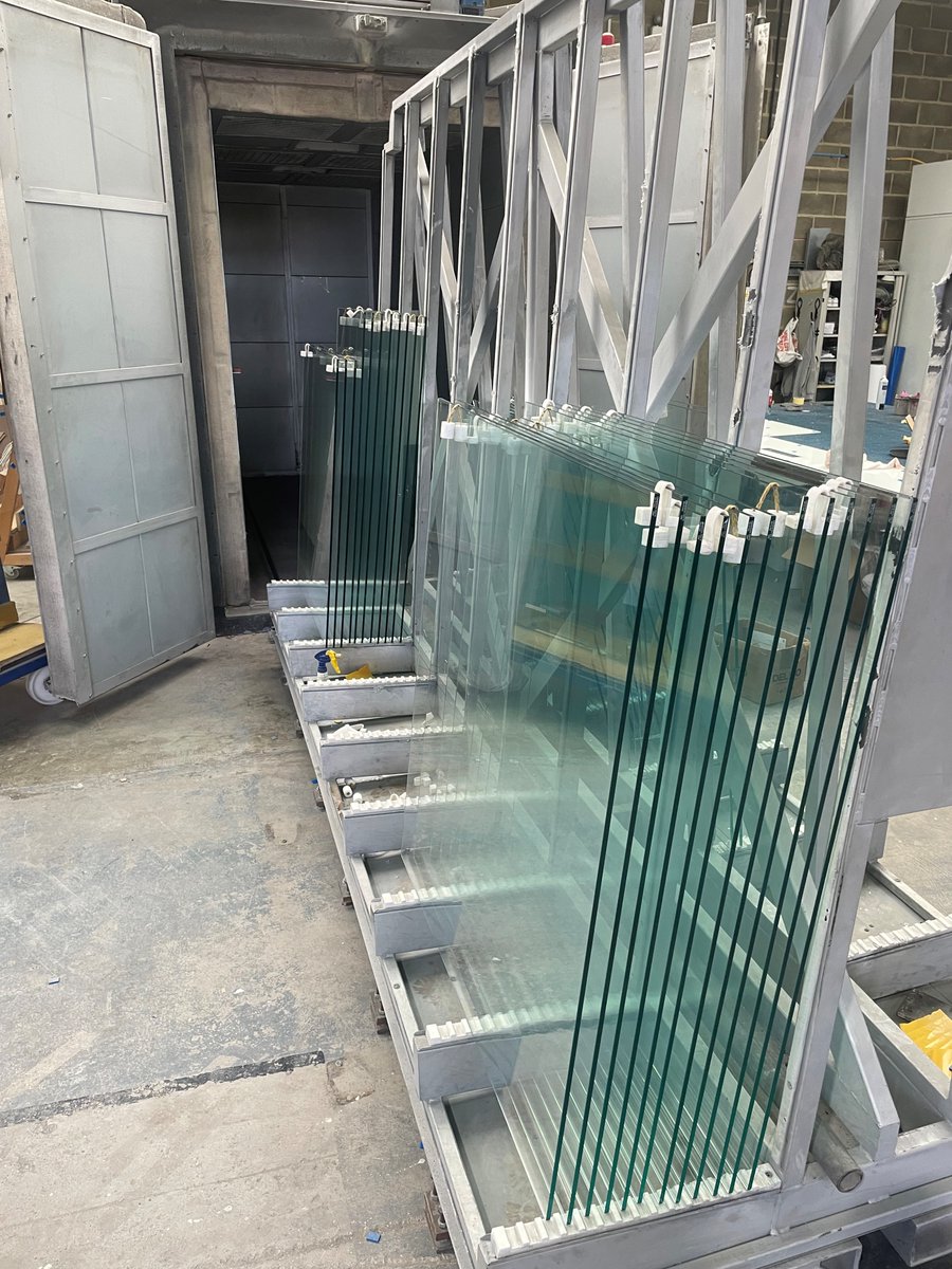 Our heat soaking service adds an extra layer of security to your #toughenedglass order.
Heat soaking identifies 95% of impurities &amp; adds additional heating to ensure the chance of your #glass shattering is kept to a minimum.
2m x 3m sizes &amp; 4-15mm thick.
ow.ly/KNiY50Vt05p